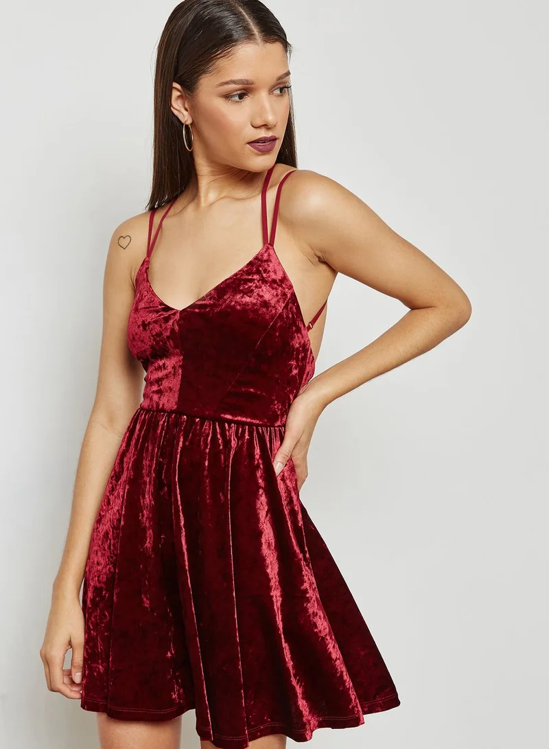 FOREVER 21 Velvet Cami Dress