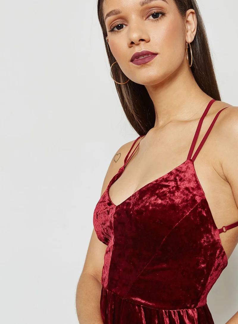 FOREVER 21 Velvet Cami Dress