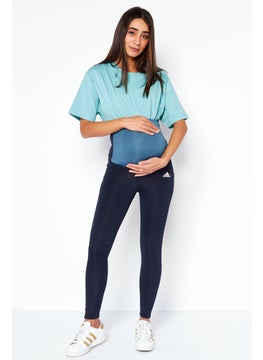 Maternity Sportswear Fit Brand Logo Training Tights, Navy Blue - pzsku/Z3264037FDD176C15D3A8Z/45/_/1737641738/0293d54d-4806-4923-aa56-a517bddec5b7