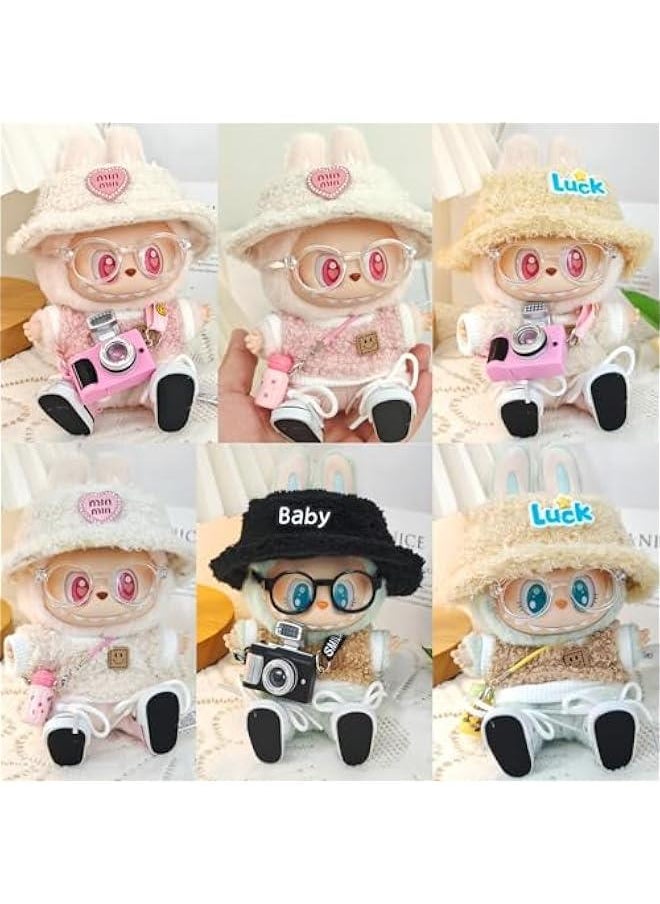 Arabest Labubu Doll Clothes Outfit Set Accessories Keychain Replacement Suitable for 15cm 17cm Dolls  - Image 4