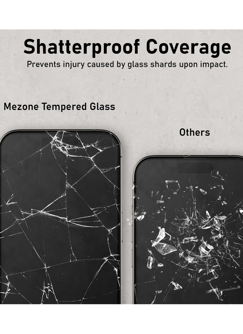 iPhone 16 Screen Protector With Auto Alignment Kit HD Free Hand Easy Installation Frame Military-Grade Protection Scratch Resistant Anti-Fingerprint Bubble Free 9H Tempered Glass Film, Clear - pzsku/Z326461BCA806B602F677Z/45/_/1727681685/4798aad3-5960-4539-b939-86f47b7ee34d