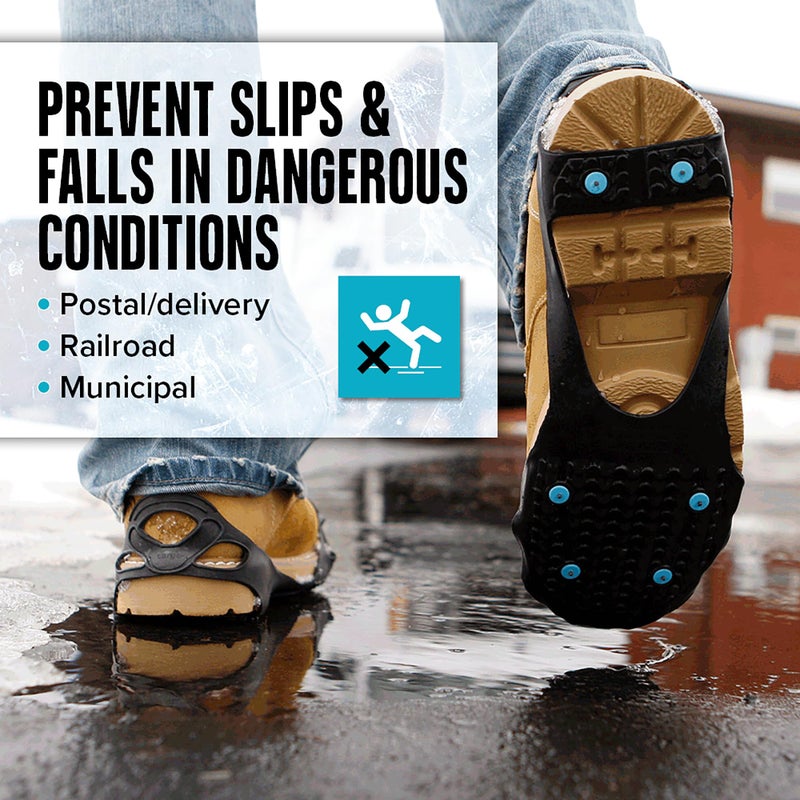 Due North All Purpose Ice Cleats for Men & Women - Full Foot Traction Aids for Ice and Snow - Pulse Grip Tread for Max Grip - Image 2