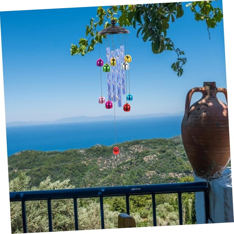 Toddmomy 100pcs Aluminum Wind Chime Tubes Craft Vibrant Metal Wind Chime Components for Outdoor Decoration Pre-drilled for Easy Assembly for Garden and Patio Decor - Image 4