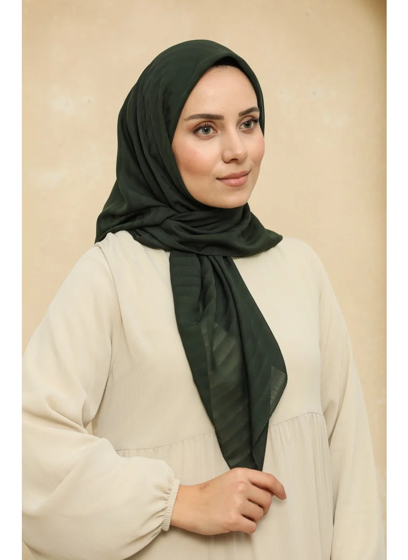 Sefa Merve Chiffon Scarf 2015-18 Khaki