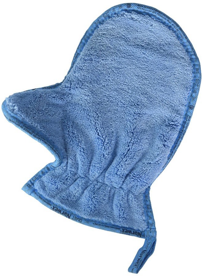 Microfiber Dusting Mitt (In Blue)