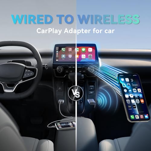 MINIX Wireless CarPlay Adapter for Apple Converts Cars Factory Wired CarPlay to Wireless CarPlay Compatible with iPhone iOS 10+ and 2016+ Cars, Slow Latency with USB C - Image 4