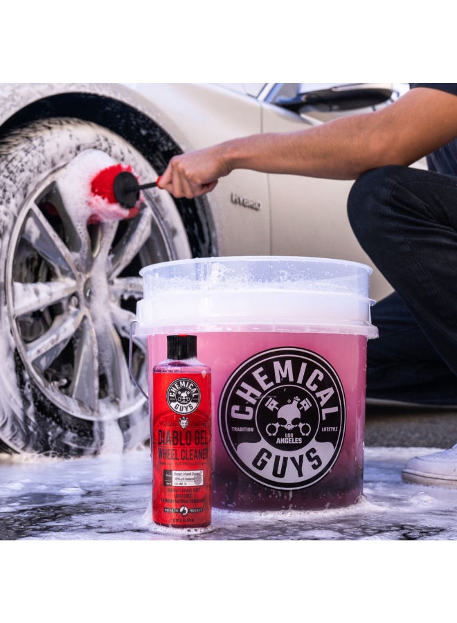 Chemical Guys Heavy Duty Ultra Detailing Bucket Clear 4.25 Gal 7000415 - Image 5