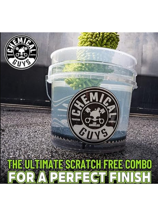 Chemical Guys Heavy Duty Ultra Detailing Bucket Clear 4.25 Gal 7000415 - Image 2