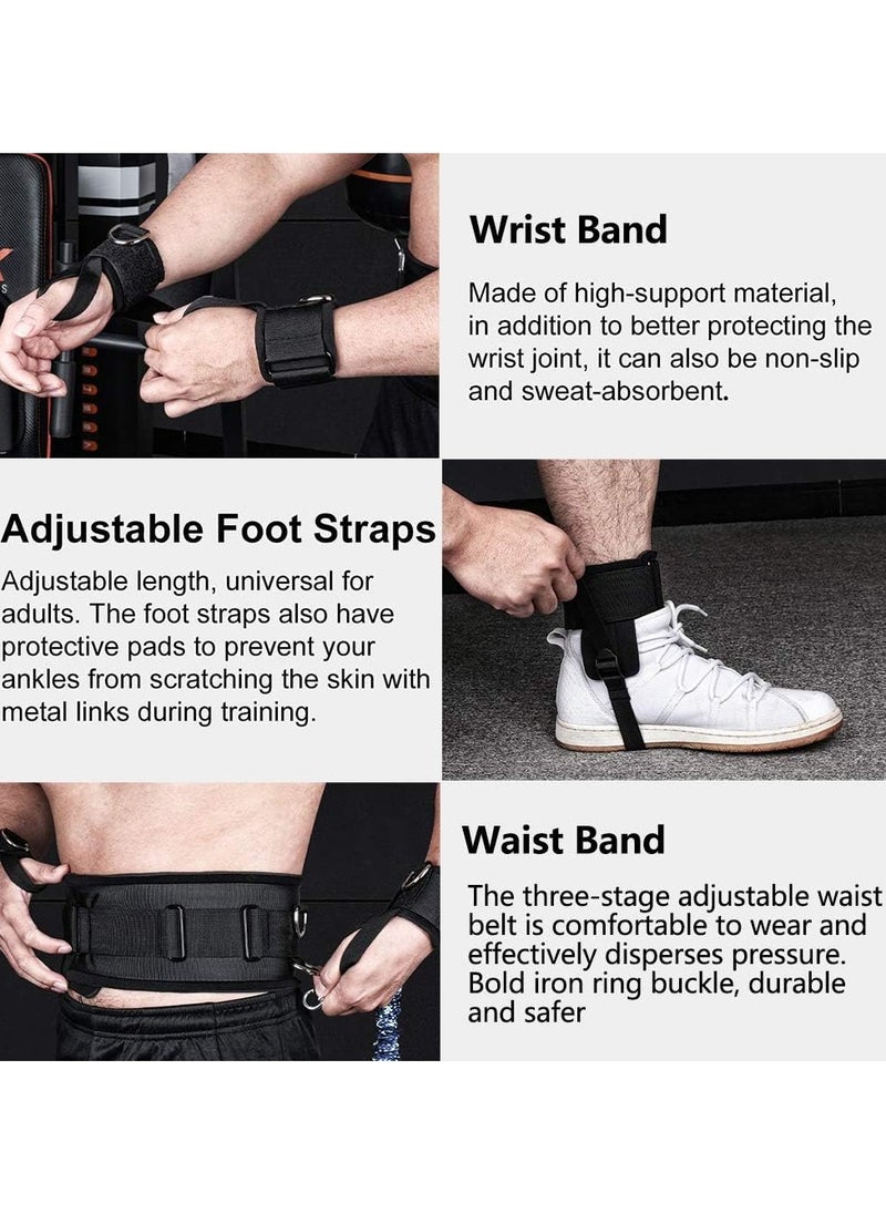 founder Boxing Resistance Bands Set for Speed and Agility, Workout Band Ankle Exercise Bands Legs Ankle Straps for Resistance Training Enhance Explosive Power  - Image 5