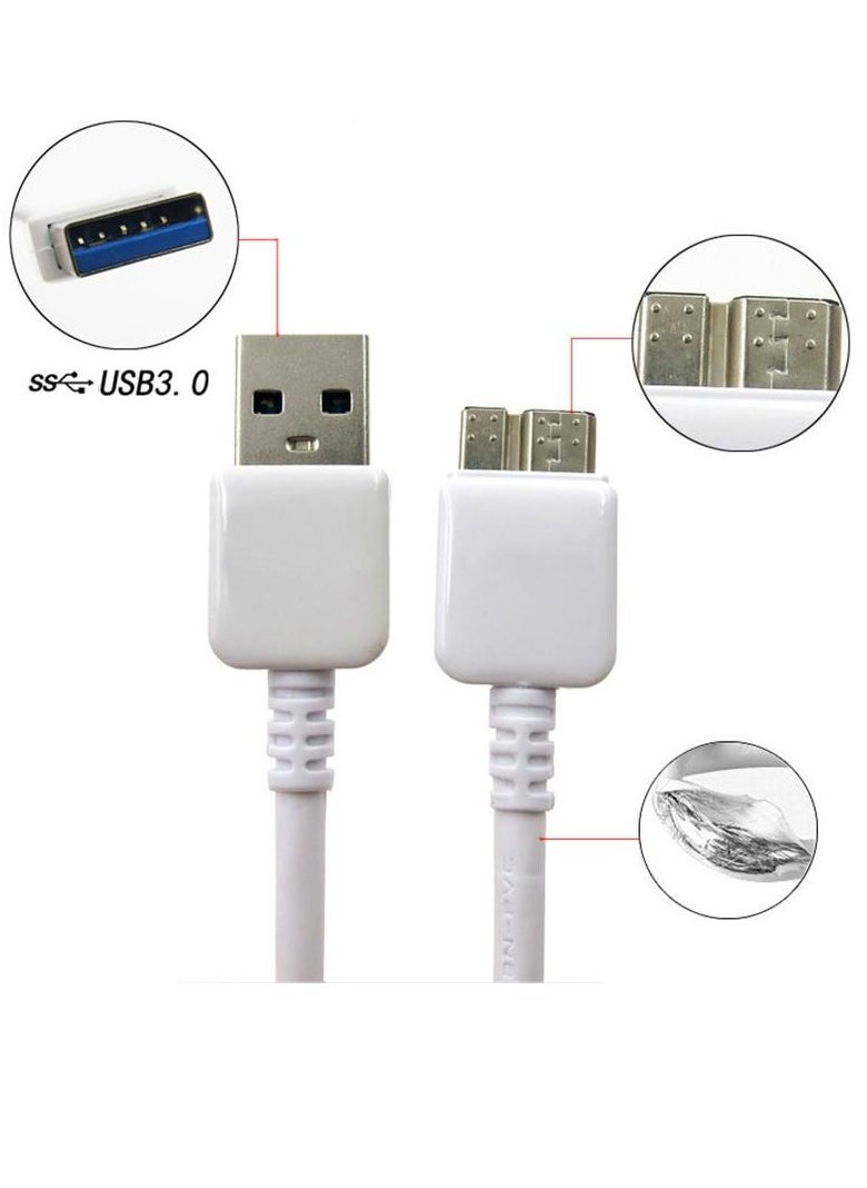 Generic Micro USB 3.0 Charging and Data Sync Cable for Samsung Galaxy Note 3 - N9005/N9000  - Image 1