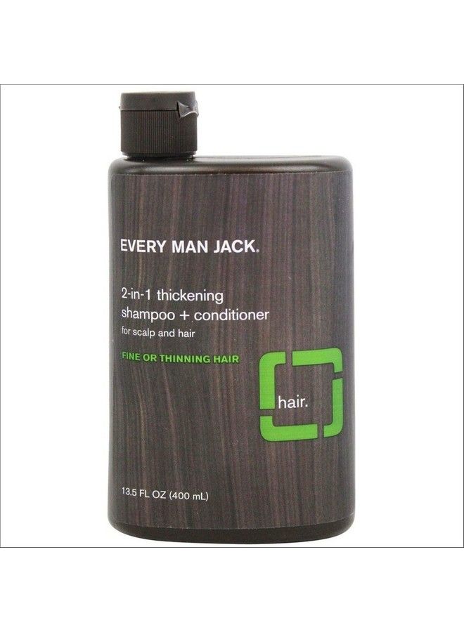Every Man Jack Shampoo 2In1 Thckng Ttree 13.53 Fl Oz (Pack Of 1) Sg_B00568Al7S_Us - Image 2