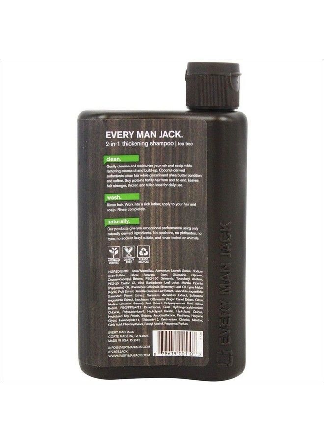 Every Man Jack Shampoo 2In1 Thckng Ttree 13.53 Fl Oz (Pack Of 1) Sg_B00568Al7S_Us - Image 4