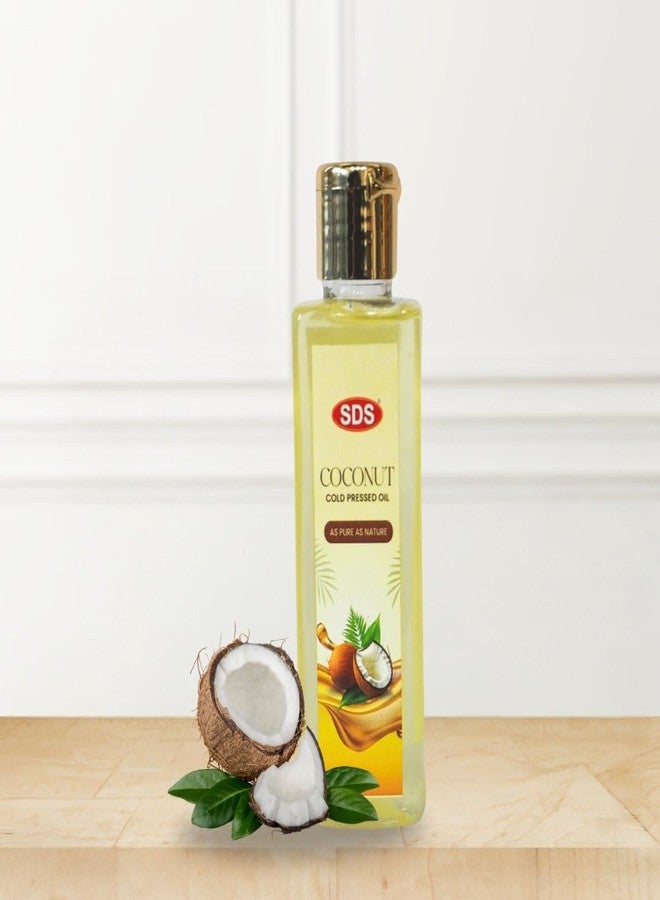 SDS Cold Pressed Coconut Oil | Versatile & Packed with Nourishment Natural & Pure | Rich Coconut Aroma & Flavor | For Cooking & Beauty - 100ml (Pack of 2) - Image 2