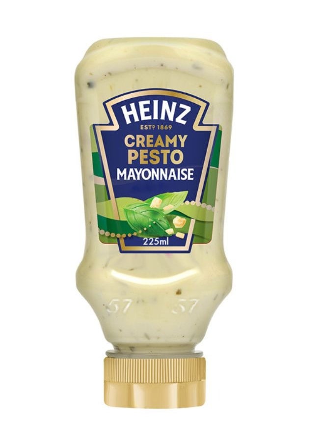 Heinz Creamy Pesto Mayonnaise Top Down Squeezy Bottle  - Image 1