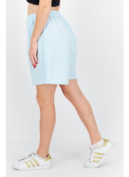 adidas Originals Women Sportswear Fit Drawstring Outdoor Short, Light Blue  - Image 3
