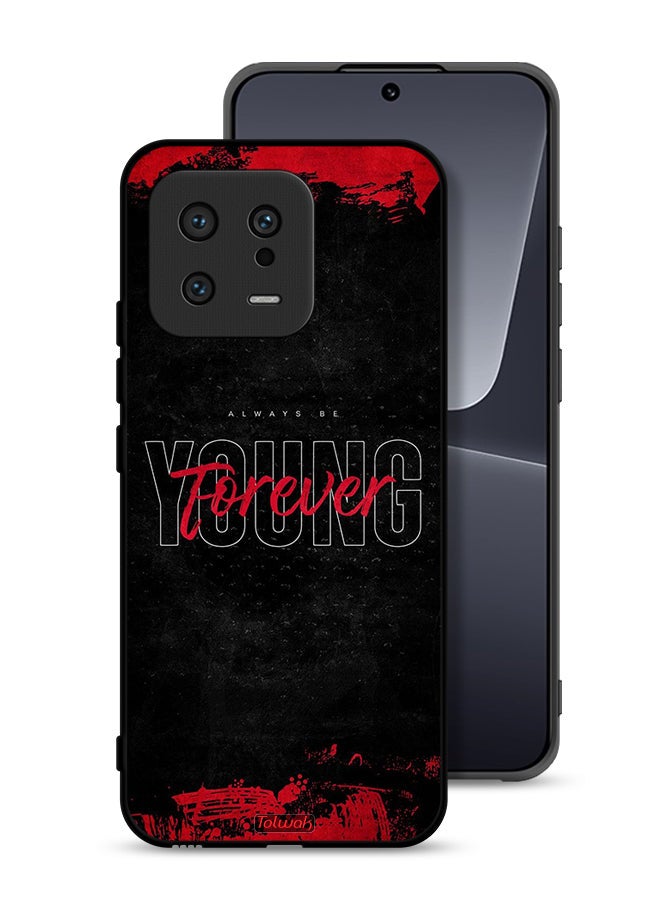 Tolwak Xiaomi 13 Protective Case Cover Forever Young - Image 1