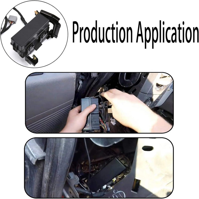 WEILEITE In-Dash Auxiliary Upfitter Switch Panel Kit Compatible With Ford F250 F350 F450 F550 F650 F750 2011-2016 Super Duty Replaces BC3Z14A303B AL3Z13D730AA AL3Z-13D730-AA - Image 2