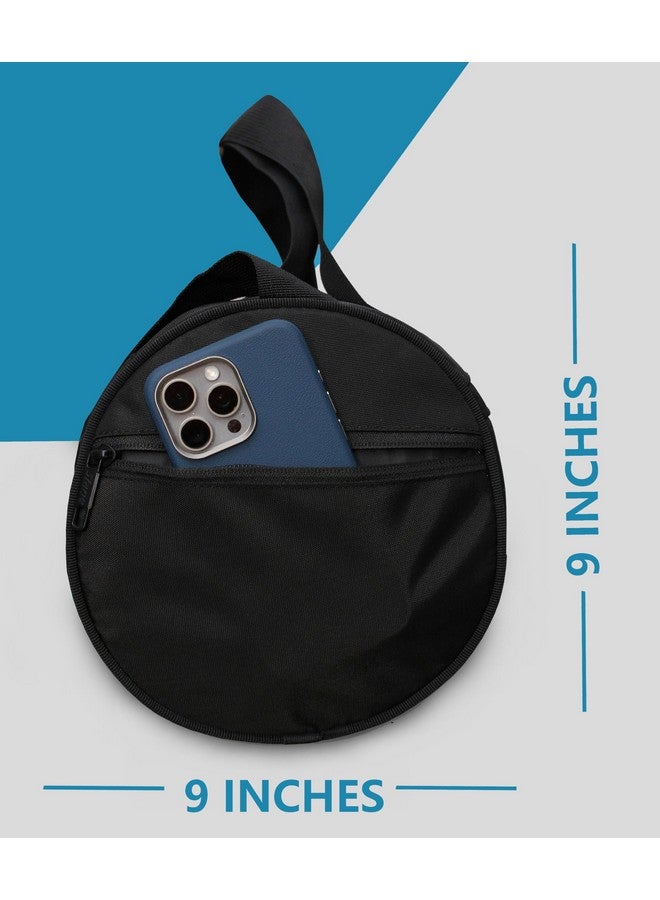 Sfane Gym Bags for Men with Separate Shoe Compartment Sports Gym Bag for Women Duffle Bags for Gym, Duffel Bags Sports Bag - Black - Image 4