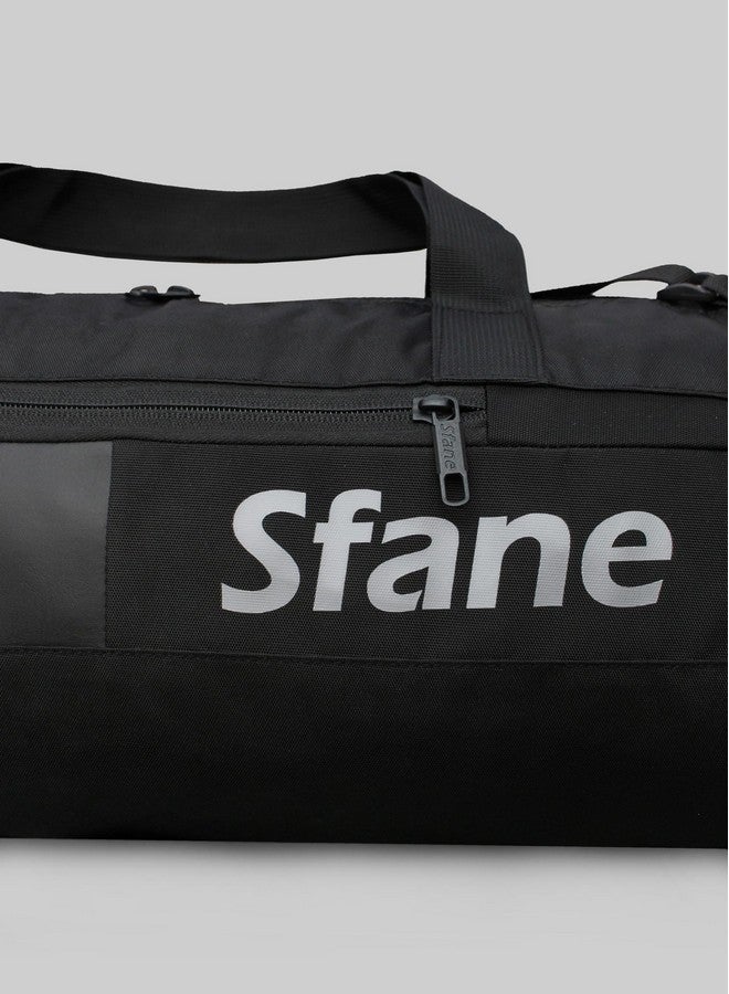 Sfane Gym Bags for Men with Separate Shoe Compartment Sports Gym Bag for Women Duffle Bags for Gym, Duffel Bags Sports Bag - Black - Image 5