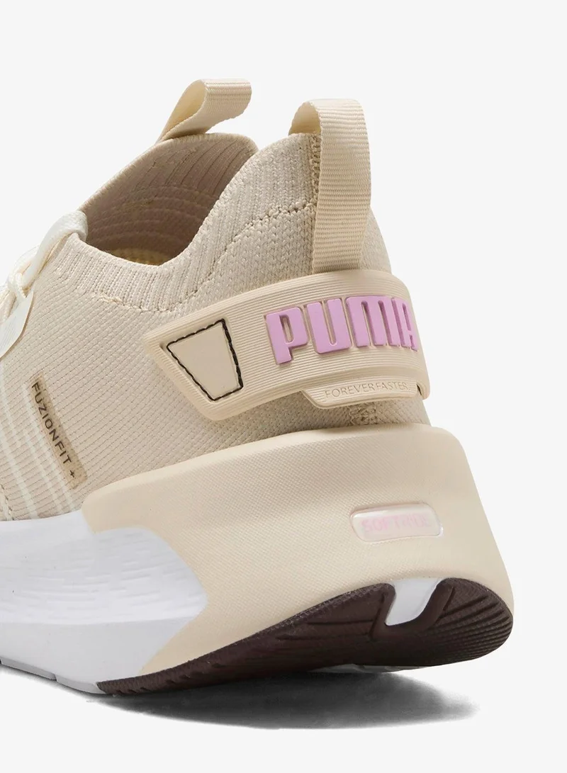 Puma Warm White-Alpine Snow-Mauve Glow Softride Symmetry Fuzion for Women | Best Price UAE