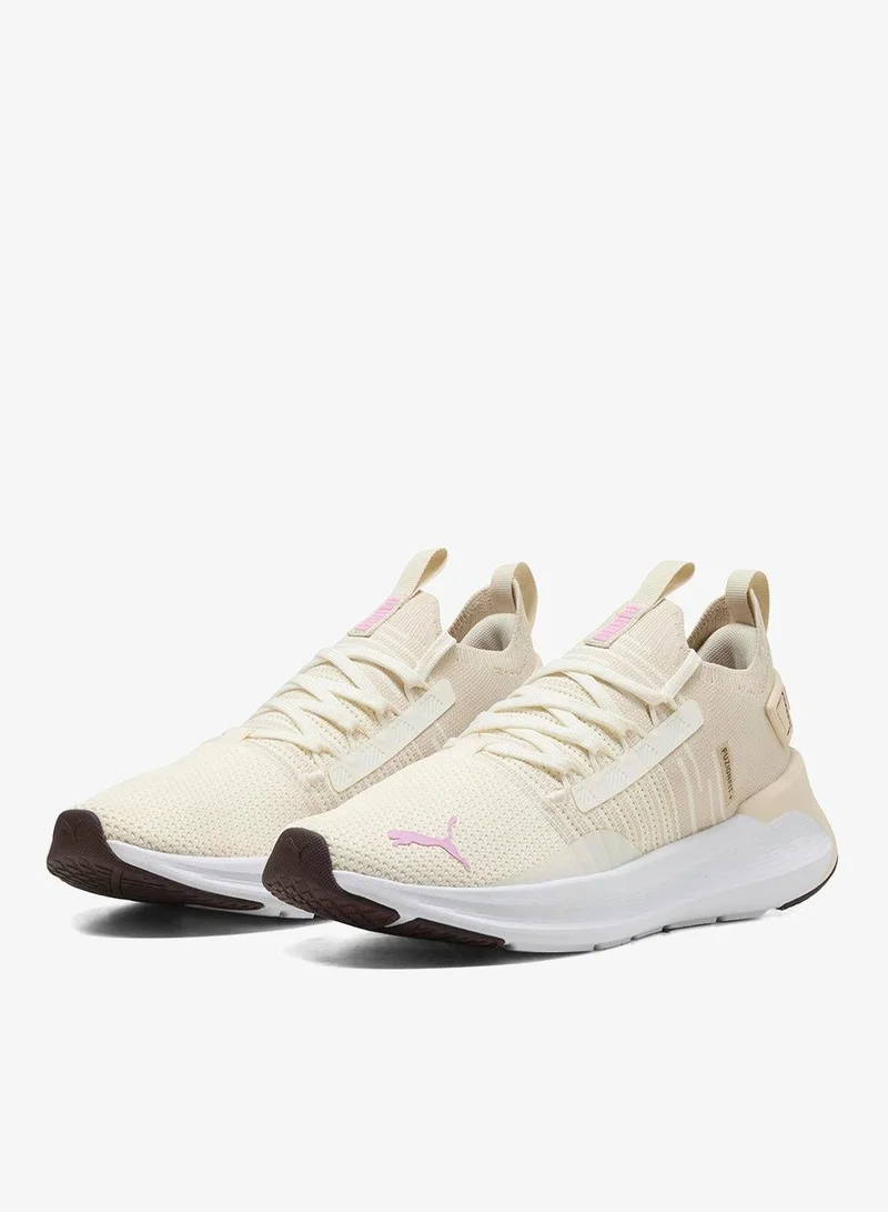 Puma Warm White-Alpine Snow-Mauve Glow Softride Symmetry Fuzion for Women | Best Price UAE