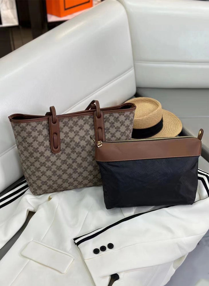 Chomel Fashionable Travel Handbag For Women Leather and PVC - Image 3