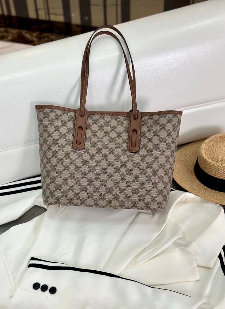 Chomel Fashionable Travel Handbag For Women Leather and PVC - Image 2