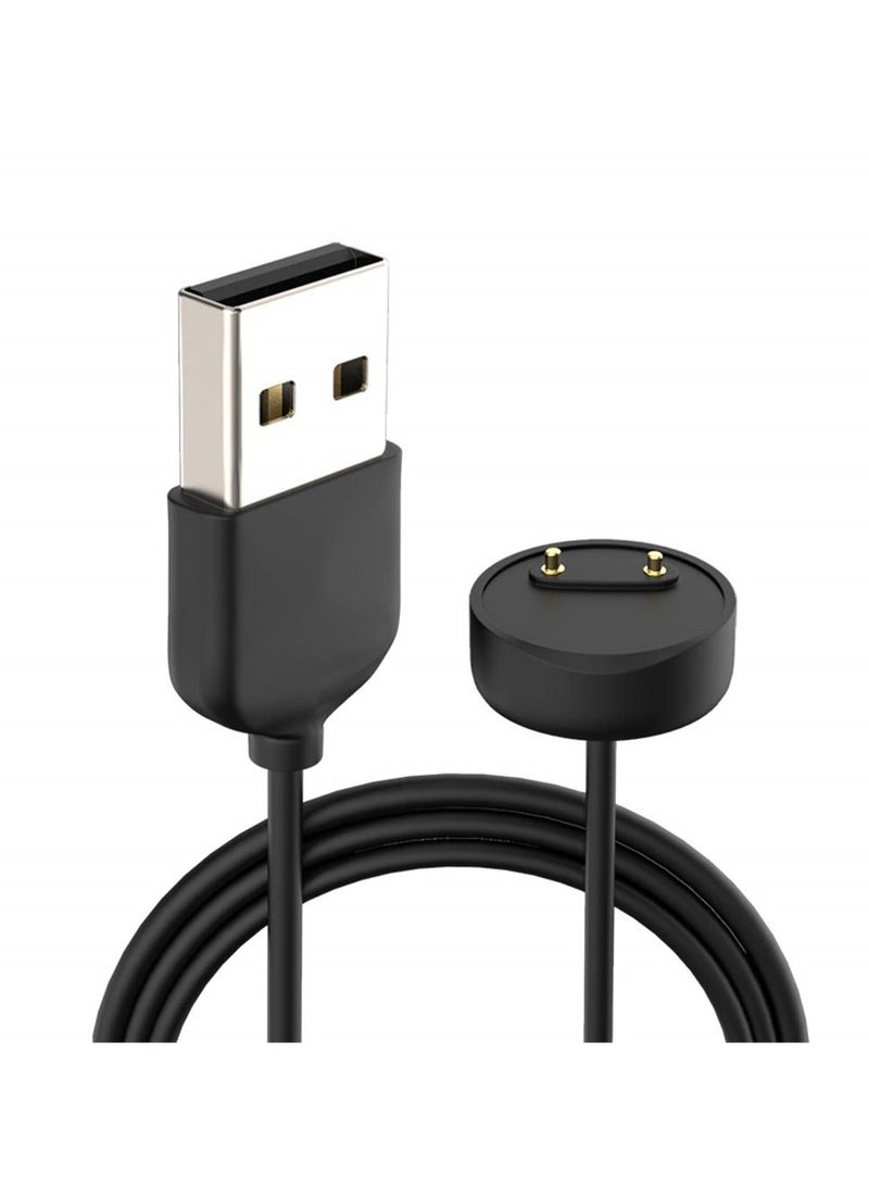 ماركة غير محددة كابل متوافق مع Xiaomi Mi Band 5/6/7 ، محول شاحن USB لشحن سلك شحن الساعة الذكية ل Mi Band 5/6/7  - Image 1