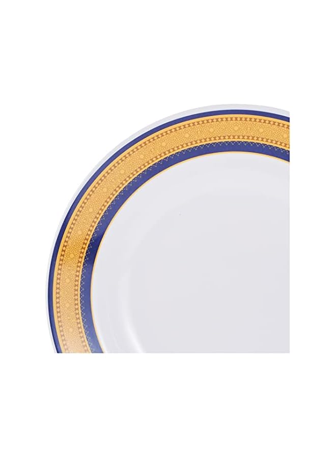 S-TOP 10" Round Deep Plates - Pasta Plates - Plate With Playful Classic Decoration - Ideal For Soup, Deserts, Ice Cream & More - Image 2