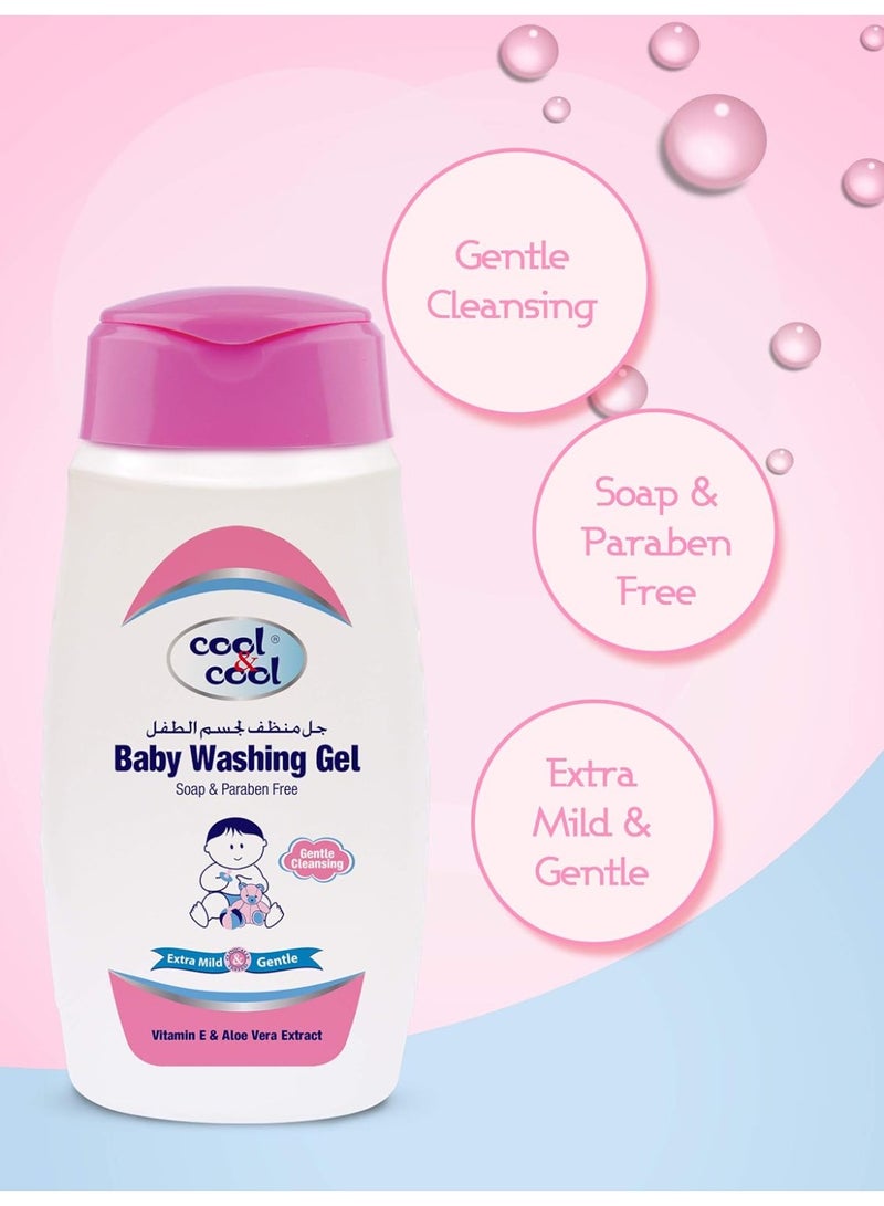 CoolCool Cool & Cool Baby Washing Gel, 250ml - Image 5