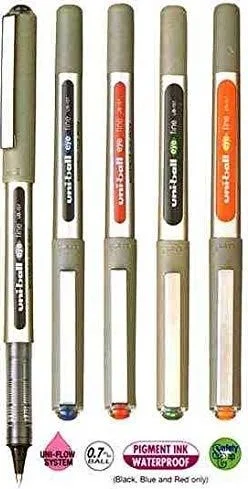 Uniball-Invalid- Duplicate Brand name Brand: UB-157/5C Rollerball Pen, 5 Pen SetTip Pen