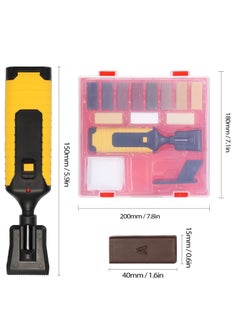 SYOSI Floor and Furniture Repair Kit, Wood Floor Hardwood Furniture Scratch Repair Set with 11 Colors Repair Wax Sticks and Melting Tool Restore Scratches, Cracks for Wood Floors, Table, Door  - Image 5