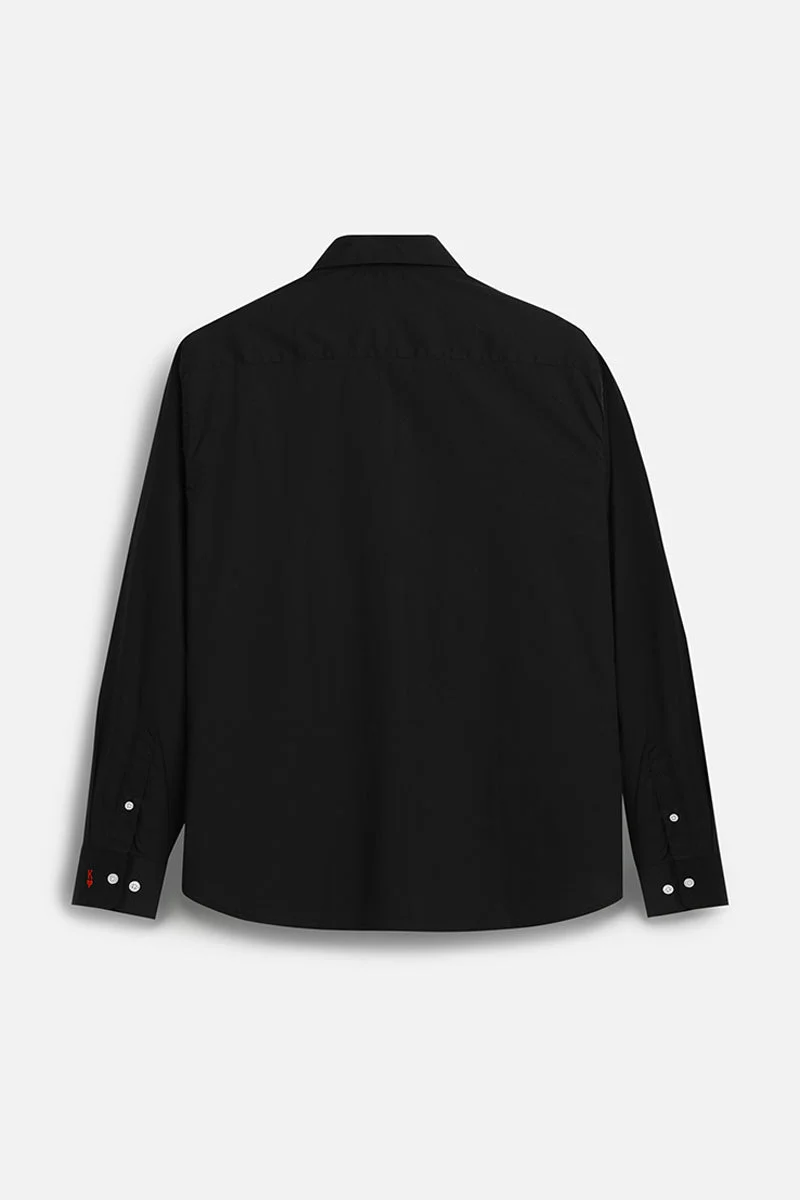 SNITCH King Of Hearts Chest Embroidery Luxe Shirt