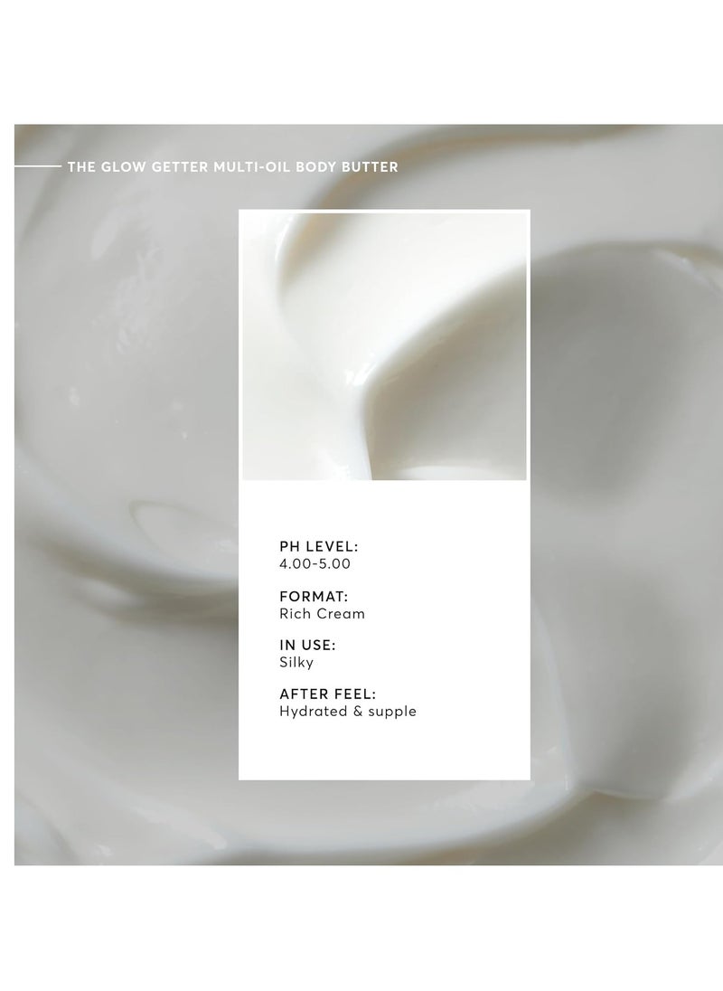 NATURIUM Naturium The Glow Getter Whipped Multi-Oil Body Butter, Firming Cream & Body Moisturizer with Shea Butter, 7.7 fl oz  - Image 3