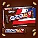 Snickers حلوى سنيكرز بار شوكولاتة بالحليب حجم المشاركة عبوة كبيرة 329 أونصة عبوة من 24 - Image 4