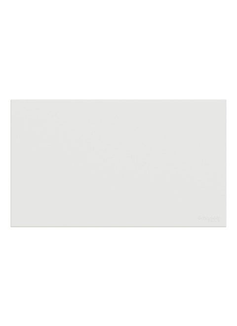 Schneider Electric Avataron C Blank Plate E8730TX_WE, 2 Gang, White