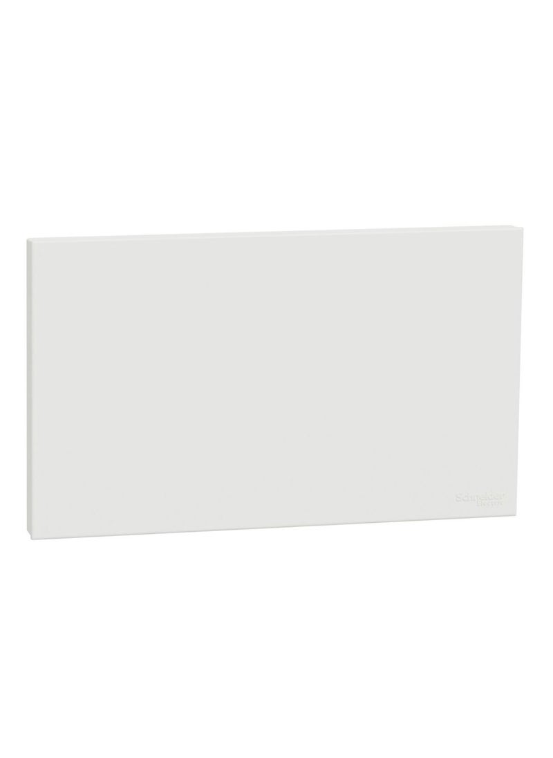 Schneider Electric - Schneider Electric Avataron C Blank Plate E8730TX_WE, 2 Gang, White - Image 1