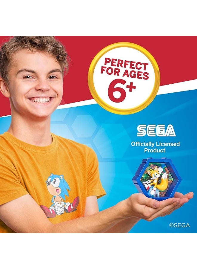 WOW! PODS Wow PODS 4D Tails Unique Connectable Collectable BobbleHead Figure That Bursts from Their World into Yours Wall or Shelf Display Sonic Toys and Gifts Series 1 no 480 - Image 4