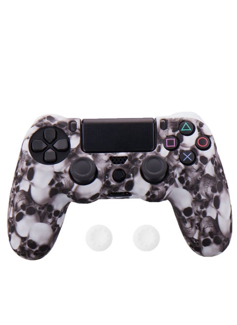 1 Set Gamepad Cover Protector with Joystick Cover Non-Slip Game Console Silicone Protective Cover Compatible with PS4 (3)