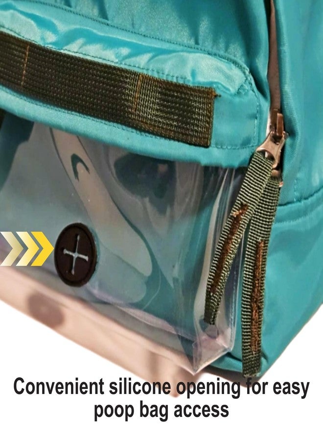 حقيبة ظهر للكلاب من Tailtote مزودة بحزام خفيف الوزن وقابل للتعديل ومقاوم للماء لحمل أكياس فضلات الحيوانات الأليفة، مناسبة للمغامرات الخارجية أو مدرسة الجراء أو المشي اليومي (متوسط) - Image 4