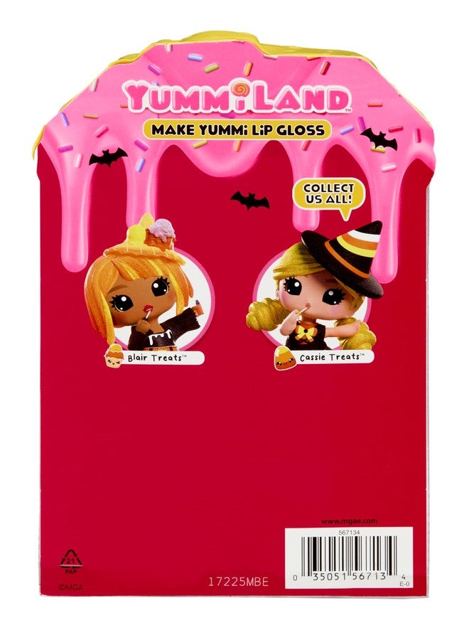 Yummiland x Halloween Lip Gloss Doll - Blair Treats Includes DIY Lip Gloss + Keychain, Cosmetic Play, Seasonal Halloween Collectible, Ages 4+ - Image 4