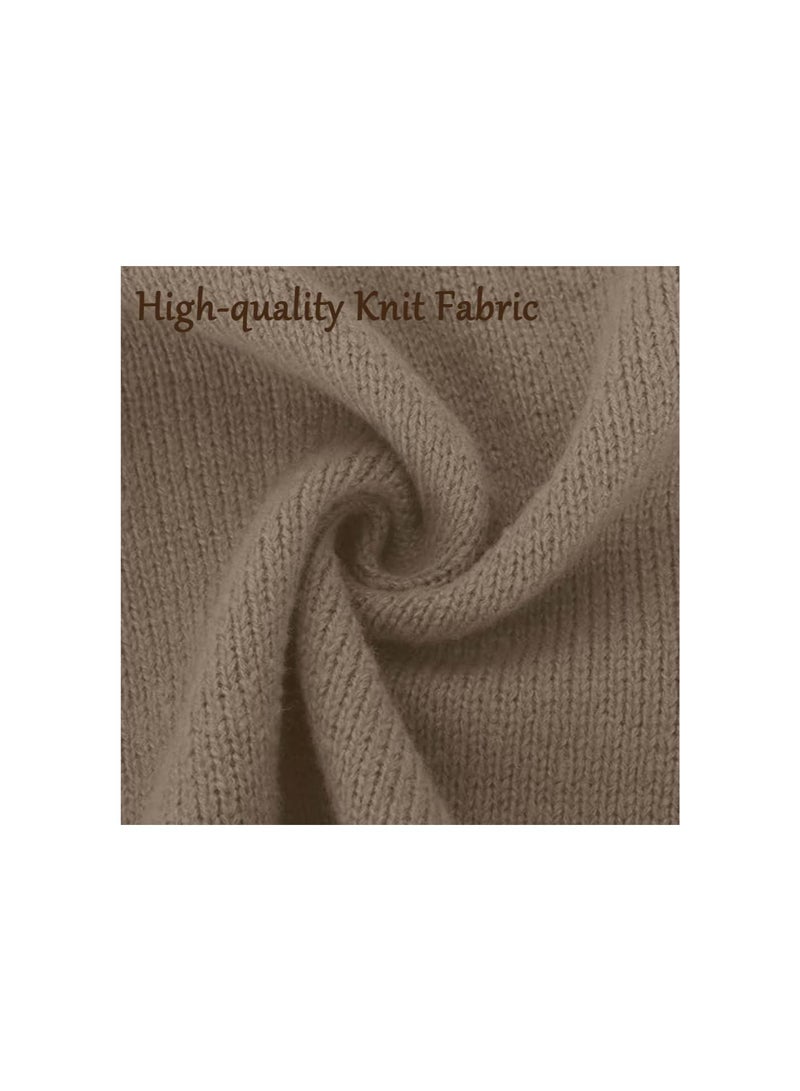 silvercnc 2024 Premium on Down Hooded Knitted Cardigan, Cable Knit Chunky Tops Warm Winter Coats with Pockets for - Image 3