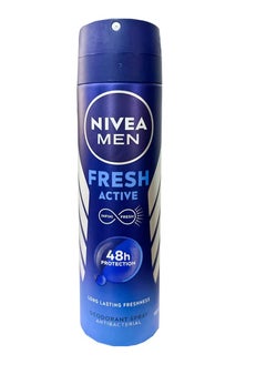 Nivea Antiperspirant Spray For Men 48h Protection Fresh Active 150 Ml - pzsku/Z32663C63D4EB041F494FZ/45/_/1739109516/48ba6a53-a247-473e-96a8-7745c893f24f