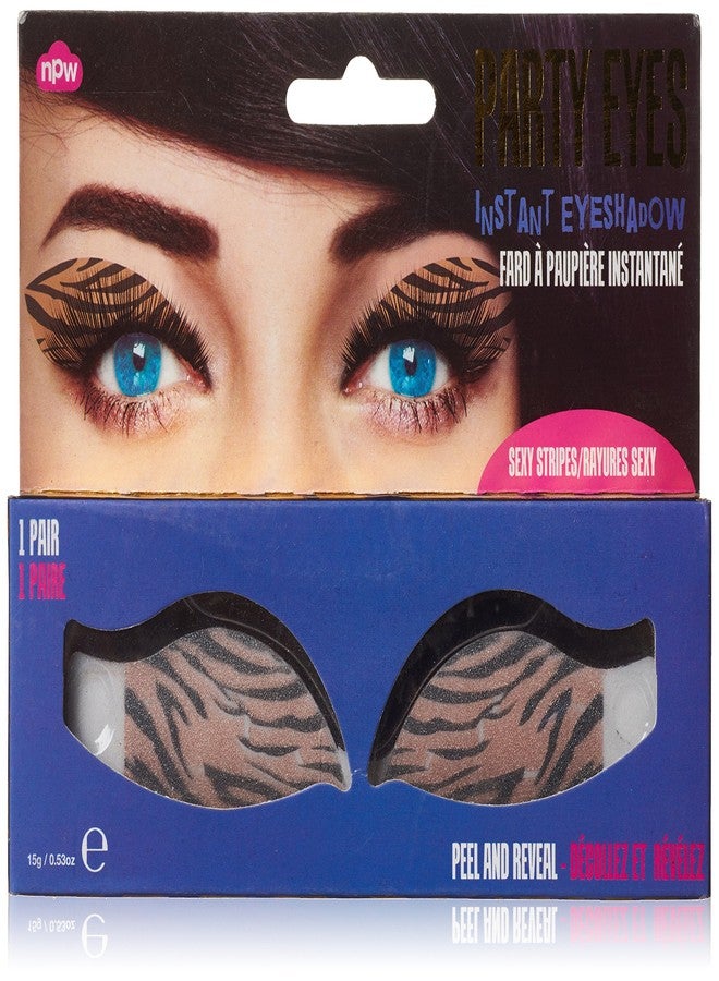 NPW Instant Eyeshadow, Brown and Black Zebra - Image 1