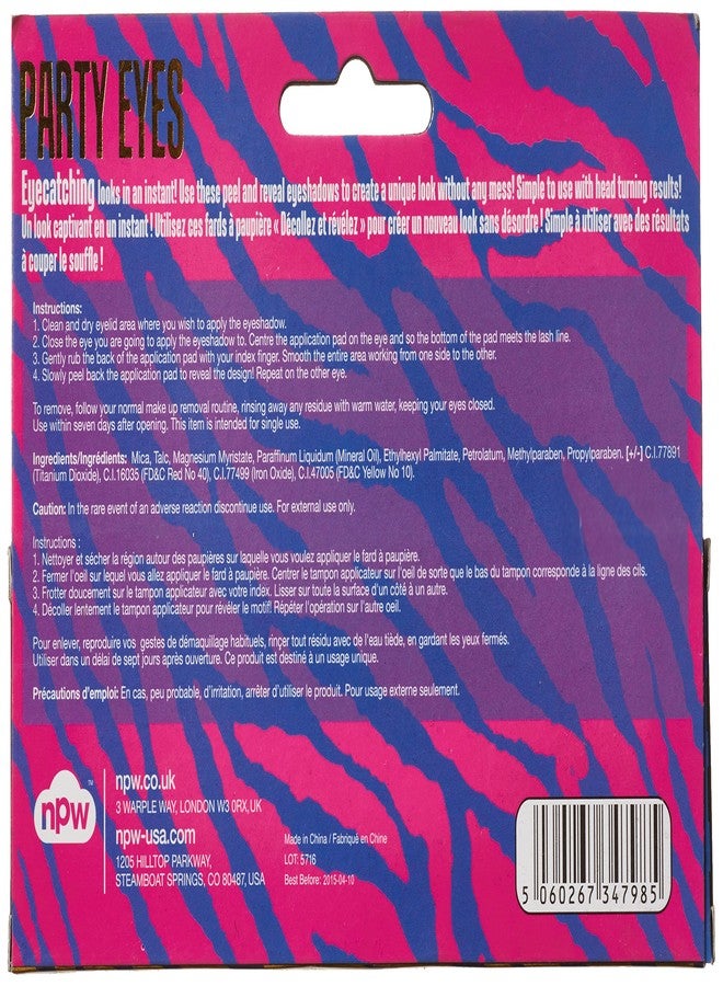 NPW Instant Eyeshadow, Brown and Black Zebra - Image 2