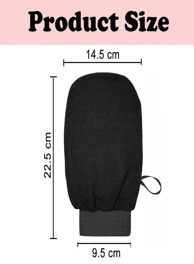 Senvox Exfoliating Bath Glove | Deep Cleansing Korean Spa Mitt for Body Scrub and Dead Skin Removal | Soft, Reusable Textured Glove for Smooth, Glowing Skin | Perfect for Shower and Bath Use - Image 2