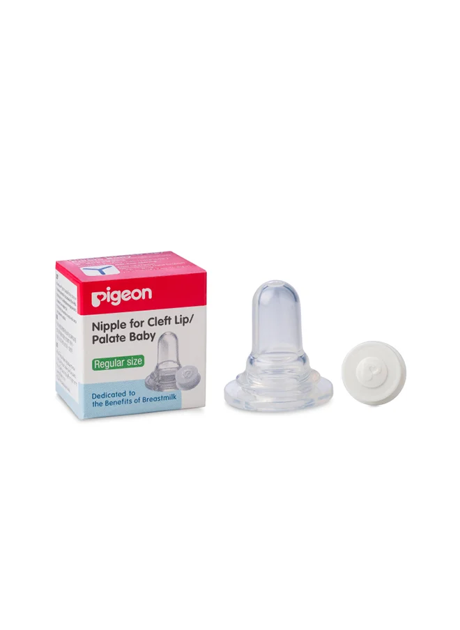 pigeon Silicone Nipple "R" Size Cleft Palate Slim Neck Nipples