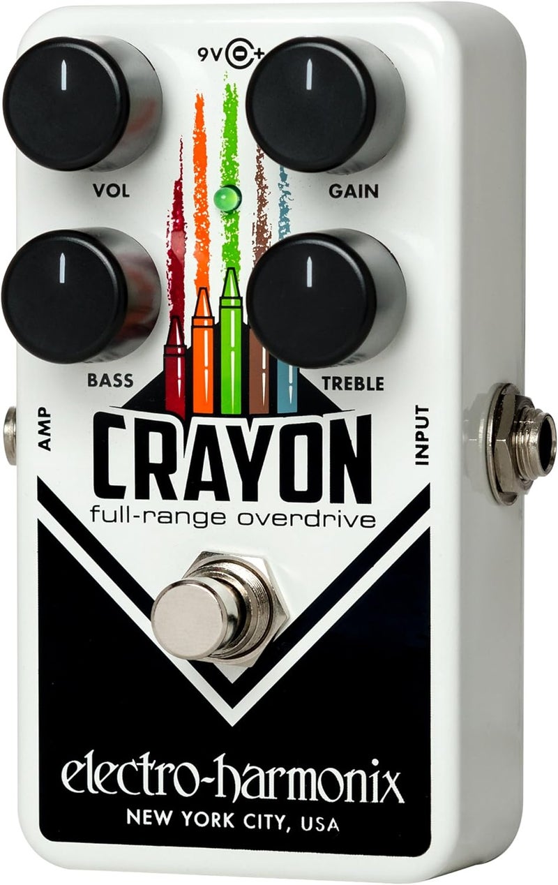 electro-harmonix Crayon Full-Range Overdrive Pedal - Image 1
