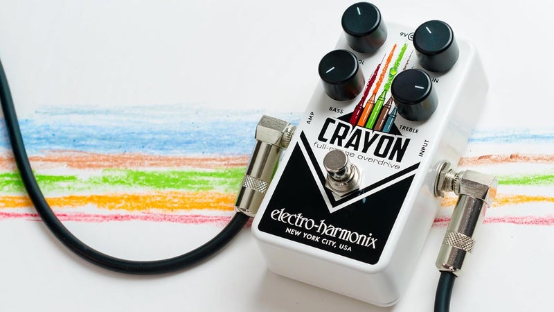 electro-harmonix Crayon Full-Range Overdrive Pedal - Image 3