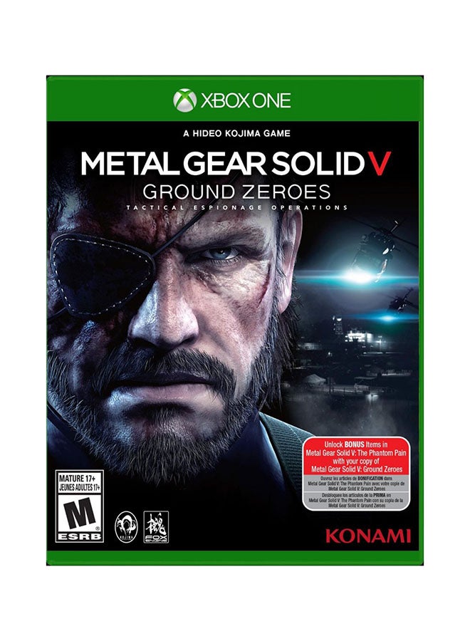 Konami Metal Gear Solid V Ground Zeroes - xbox_one